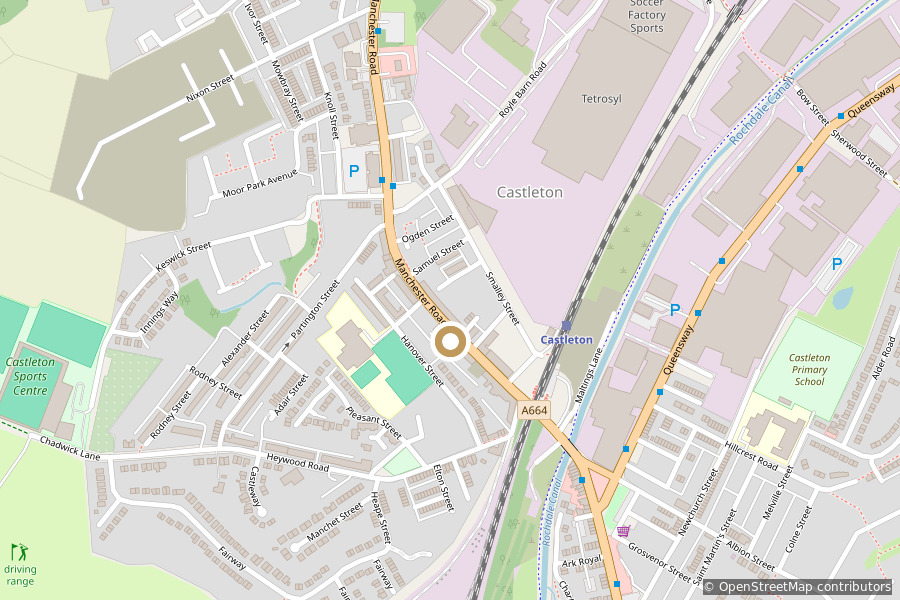 Map showing 778-780 Manchester Road, Rochdale OL11 3AW